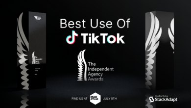 TikTok to Sponsor Key Category “Best use of TikTok” at the Independent Agency Awards