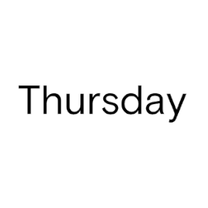 thursday