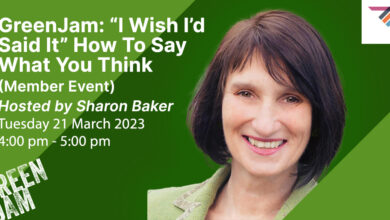 GreenJam: “I Wish I’d Said It” How To Say What You Think