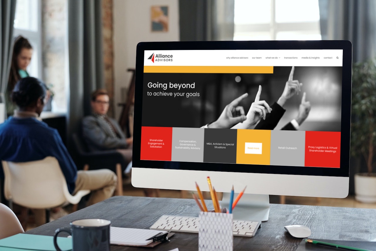 New website for Alliance Advisors goes live