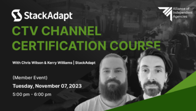 Connected TV Certification Course With StackAdapt 071123