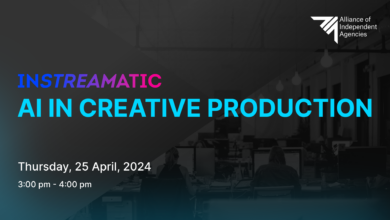 AI In Creative Production with Instreamatic 25th April 2024