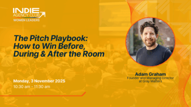 The Pitch Playbook: How to Win Before, During & After the Room – Indie Agency Club Women’s Group 3rd November 2025