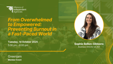 From Overwhelmed to Empowered: Preventing Burnout in a Fast-Paced World – GreenJam – 14th October 2025